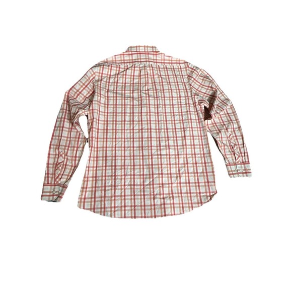 Original Penguin Button Up Men’s 17 36/37 Red White Plaid - Picture 6 of 6